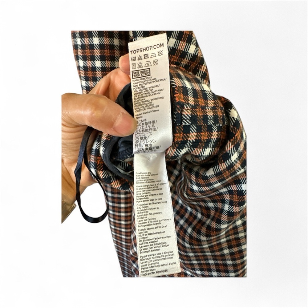 Topshop Plaid Pants - Picture 4 of 10